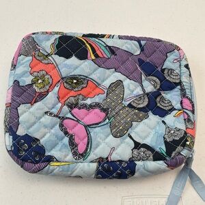 Vera Bradley Quilted Butterfly Cosmetic Bag - Multicolor